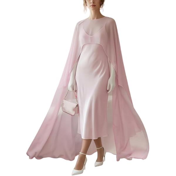 Amazon | Hotshawl カプレット レディース シフォン ケープ ショール